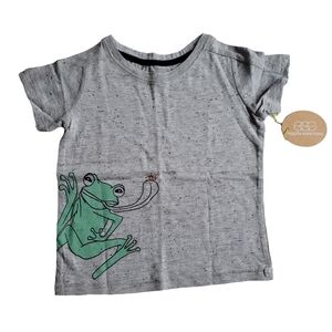 NEW EGG by Susan Lazar Boys 18M Slate Skyler Graphic Tee Short Sleeve Shirt